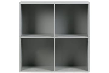 Skap VT Små Bokstaver - Betonggrå, 4 Rom - Møbler - TV- & Mediamøbler - CD-hylle & DVD-hylle