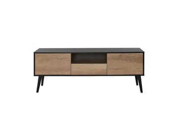 Sosan TV-benk 160 cm - Taupe/Svart - Møbler - TV- & Mediamøbler - TV benk & mediabenk