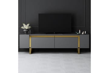 Sozi TV-benk 180 cm - Gull/Antrasitt - Møbler - TV- & Mediamøbler - TV benk & mediabenk
