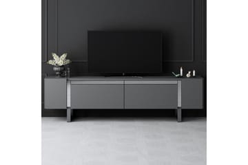 Sozi TV-benk 180 cm - Sølv/Antrasitt - Møbler - TV- & Mediamøbler - TV benk & mediabenk