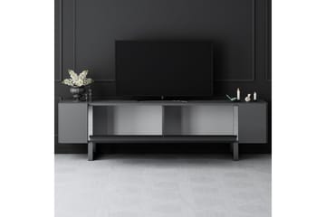 Sozi TV-benk 180 cm - Sølv/Antrasitt - Møbler - TV- & Mediamøbler - TV benk & mediabenk