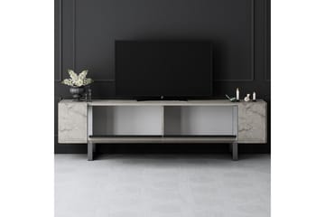 Sozi TV-benk 180 cm - Sølv/Grå - Møbler - TV- & Mediamøbler - TV benk & mediabenk