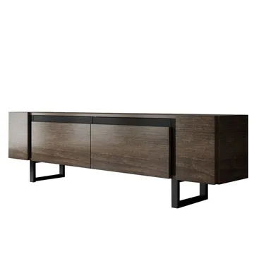 Sozi TV-benk 180 cm - Svart - Møbler - TV- & Mediamøbler - TV benk & mediabenk