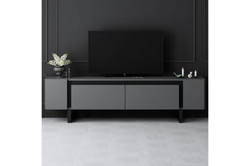 Sozi TV-benk 180 cm - Svart/Antrasitt - Møbler - TV- & Mediamøbler - TV benk & mediabenk