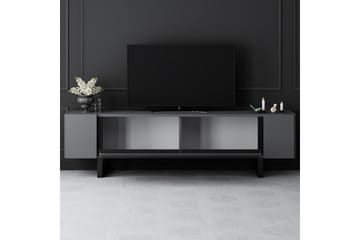 Sozi TV-benk 180 cm - Svart/Antrasitt - Møbler - TV- & Mediamøbler - TV benk & mediabenk