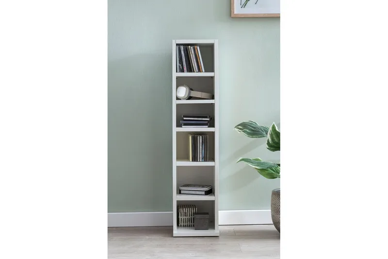 Stående hylle Wohnling Melaminbelagt sponplate bokoppbevaring moderne - Oppbevaring - Hylle - Bokhylle