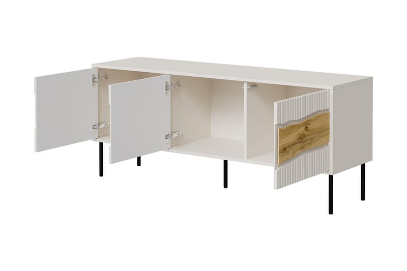 Stintino Tv-Benk 144x40 cm - Beige/Brun - Møbler - TV- & Mediamøbler - TV benk & mediabenk
