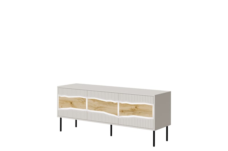 Stintino Tv-Benk 144x40 cm - Beige/Brun - Møbler - TV- & Mediamøbler - TV benk & mediabenk
