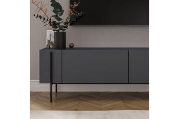 Stira TV-benk 160 cm - Grafittgrå - Møbler - TV- & Mediamøbler - TV benk & mediabenk