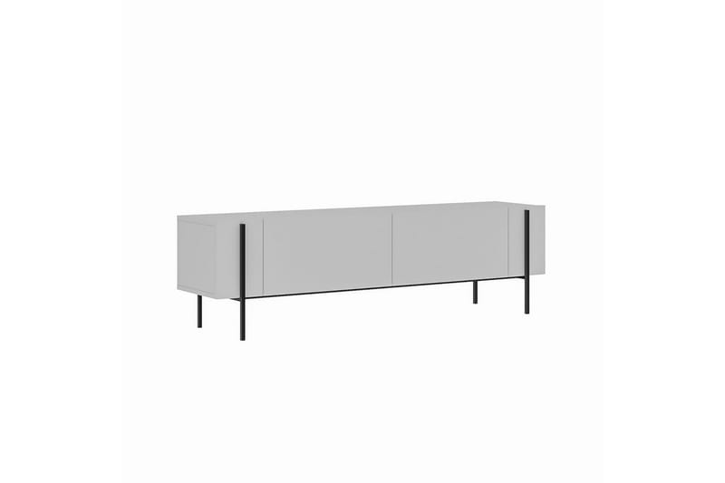 Stira TV-benk 160 cm - Hvit - Møbler - TV- & Mediamøbler - TV benk & mediabenk
