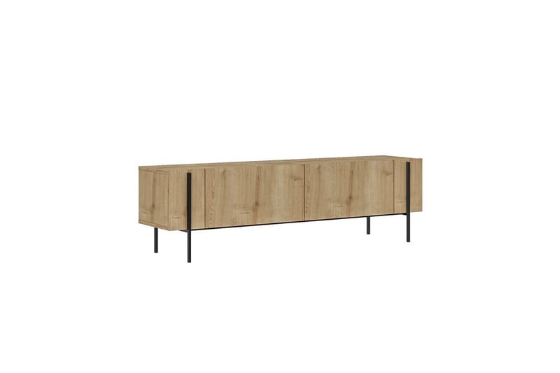 Stira TV-benk 160 cm - Naturell - Møbler - TV- & Mediamøbler - TV benk & mediabenk