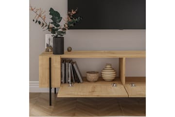 Stira TV-benk 160 cm - Naturell - Møbler - TV- & Mediamøbler - TV benk & mediabenk