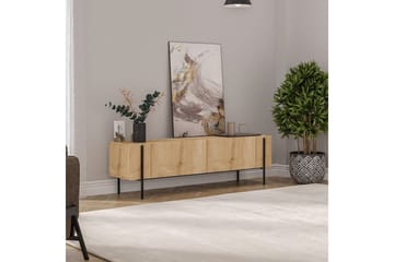 Stira TV-benk 160 cm - Naturell - Møbler - TV- & Mediamøbler - TV benk & mediabenk