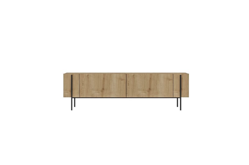 Stira TV-benk 160 cm - Naturell - Møbler - TV- & Mediamøbler - TV benk & mediabenk