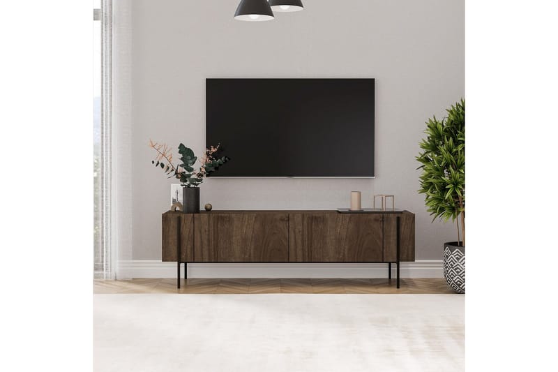 Stira TV-benk 160 cm - Naturell - Møbler - TV- & Mediamøbler - TV benk & mediabenk