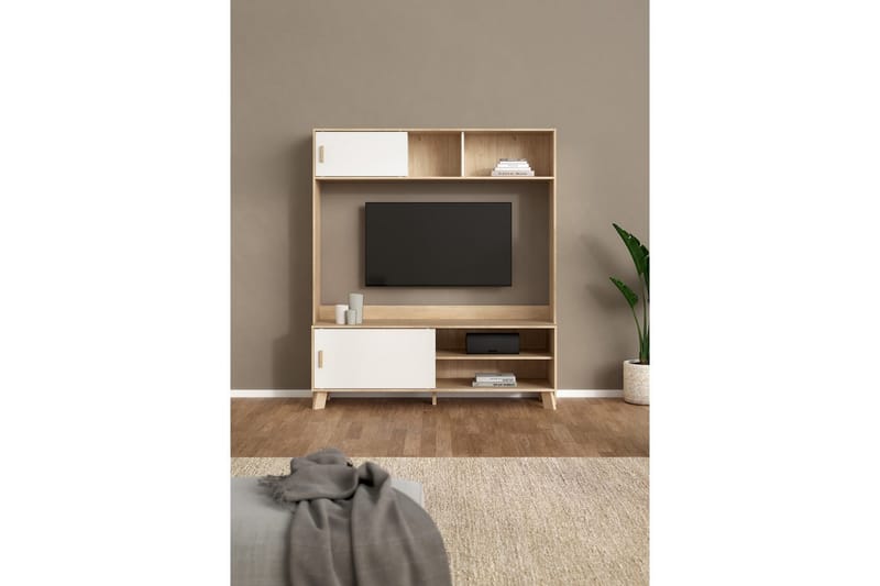 Sumita TV-skap 159 cm - Flerfarget - Møbler - TV- & Mediamøbler - TV-skap