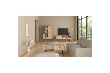 Tadami TV-benk 150 cm - Natur - Møbler - TV- & Mediamøbler - TV benk & mediabenk