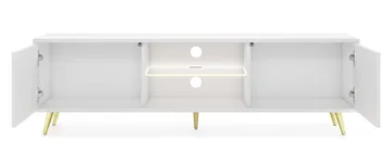 Tapas TV-benk 135 cm - Hvit - Møbler - TV- & Mediamøbler - TV benk & mediabenk