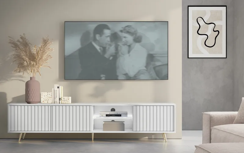 Tapas TV-benk 175 cm - Hvit - Møbler - TV- & Mediamøbler - TV benk & mediabenk