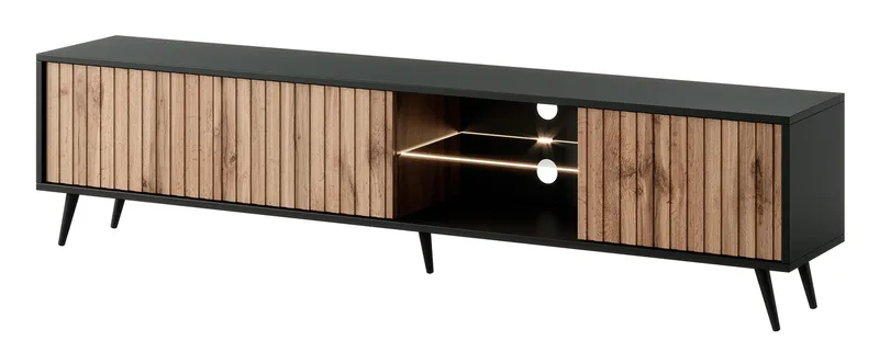 Tapas TV-benk 175 cm, Svart