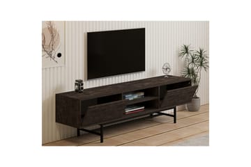 Tauber TV-benk 180 cm - Antrasitt - Møbler - TV- & Mediamøbler - TV benk & mediabenk