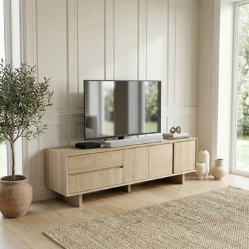 Tavon TV-benk 180x55x45 cm - Naturlig eik - Møbler - TV- & Mediamøbler - TV benk & mediabenk