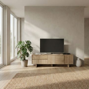 Tavon TV-benk 180x55x45 cm - Naturlig eik - Møbler - TV- & Mediamøbler - TV benk & mediabenk