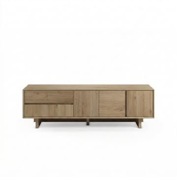 Tavon TV-benk 180x55x45 cm - Naturlig eik - Møbler - TV- & Mediamøbler - TV benk & mediabenk
