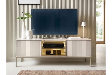 Tenorio Tv-bänk 154 cm - Beige - Møbler - TV- & Mediamøbler - TV benk & mediabenk