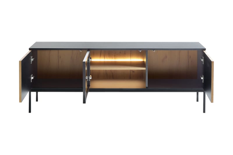 Tenorio Tv-bänk 154 cm - Beige - Møbler - TV- & Mediamøbler - TV benk & mediabenk