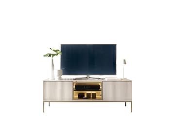 Tenorio Tv-bänk 154 cm - Beige - Møbler - TV- & Mediamøbler - TV benk & mediabenk