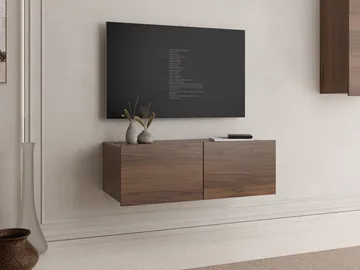 Tessan TV-benk 100 cm - brun - Møbler - TV- & Mediamøbler - TV benk & mediabenk
