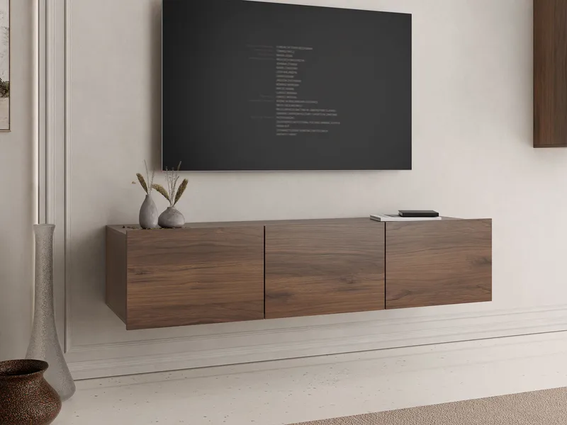 Tessan TV-benk 150 cm - brun - Møbler - TV- & Mediamøbler - TV benk & mediabenk