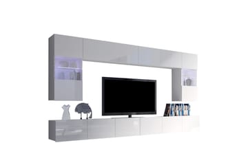 Tessan TV-møbelsett - Hvit - Møbler - TV- & Mediamøbler - TV-møbelsett