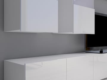 Tessan TV-veggseksjon - brun - Møbler - TV- & Mediamøbler - TV-møbelsett