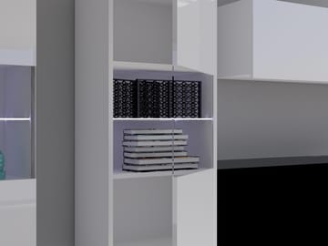 Tessan TV-veggseksjon - brun - Møbler - TV- & Mediamøbler - TV-møbelsett