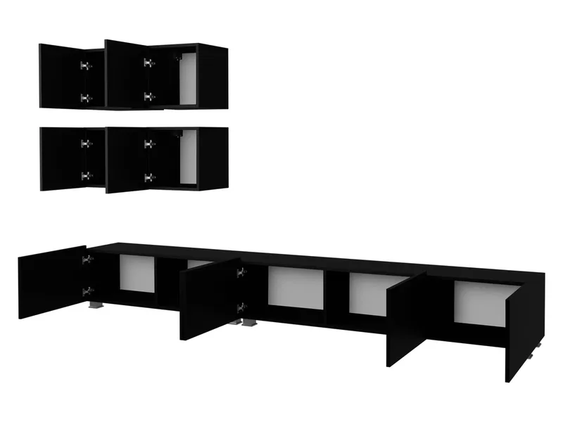 Tessan TV-veggseksjon - brun - Møbler - TV- & Mediamøbler - TV-møbelsett