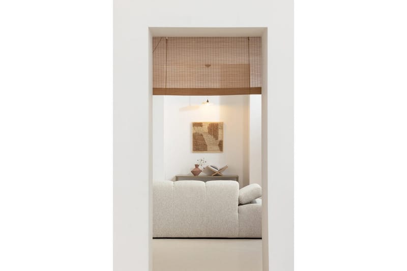 Teun Gulvstående TV-benk 120 cm i Metall - Beige - Møbler - TV- & Mediamøbler - TV benk & mediabenk
