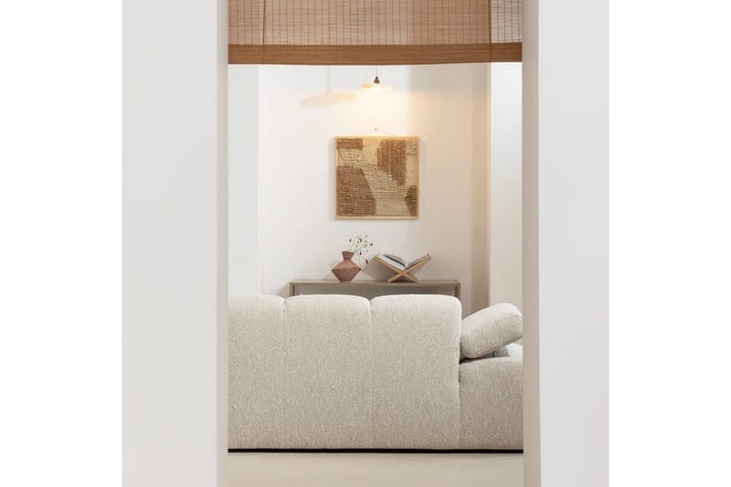 Teun Gulvstående TV-benk 120 cm i Metall - Beige - Møbler - TV- & Mediamøbler - TV benk & mediabenk