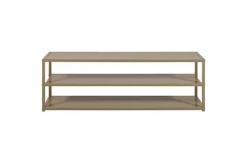 Teun Gulvstående TV-benk 120 cm i Metall - Beige - Møbler - TV- & Mediamøbler - TV benk & mediabenk