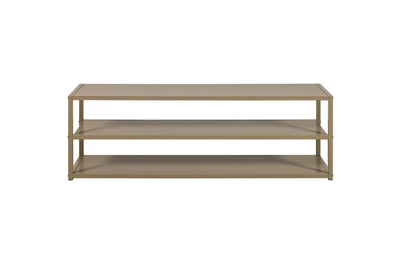 Teun Gulvstående TV-benk 120 cm i Metall - Beige - Møbler - TV- & Mediamøbler - TV benk & mediabenk