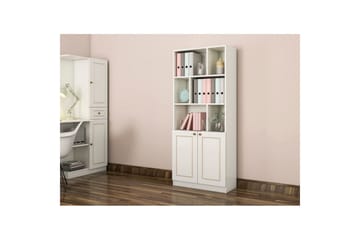 Thyrel Bokhylle 70 cm - Matt Hvit - Oppbevaring - Hylle - Bokhylle