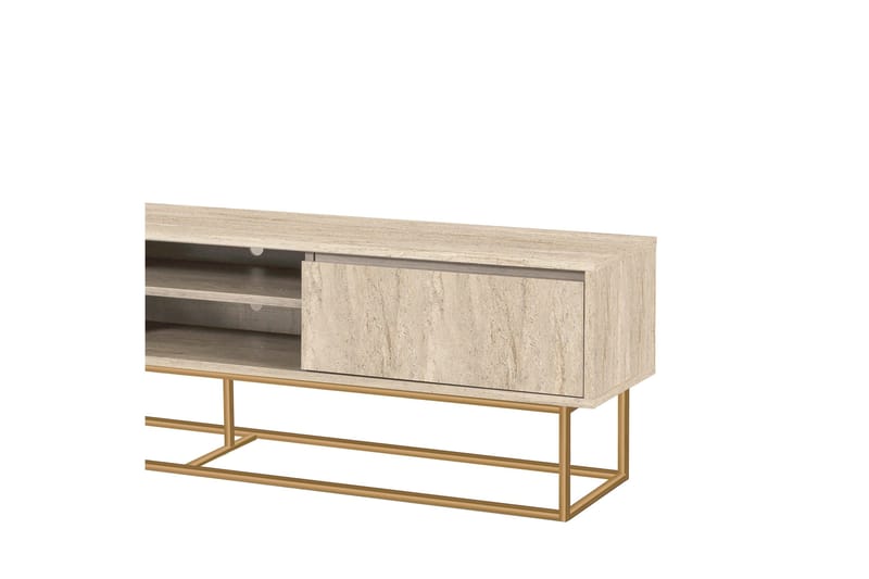 Toporias TV-benk 180 cm - Beige - Møbler - TV- & Mediamøbler - TV benk & mediabenk