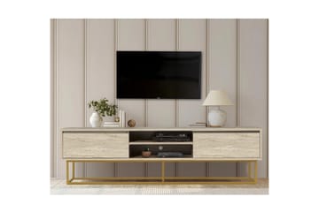 Toporias TV-benk 180 cm - Beige - Møbler - TV- & Mediamøbler - TV benk & mediabenk