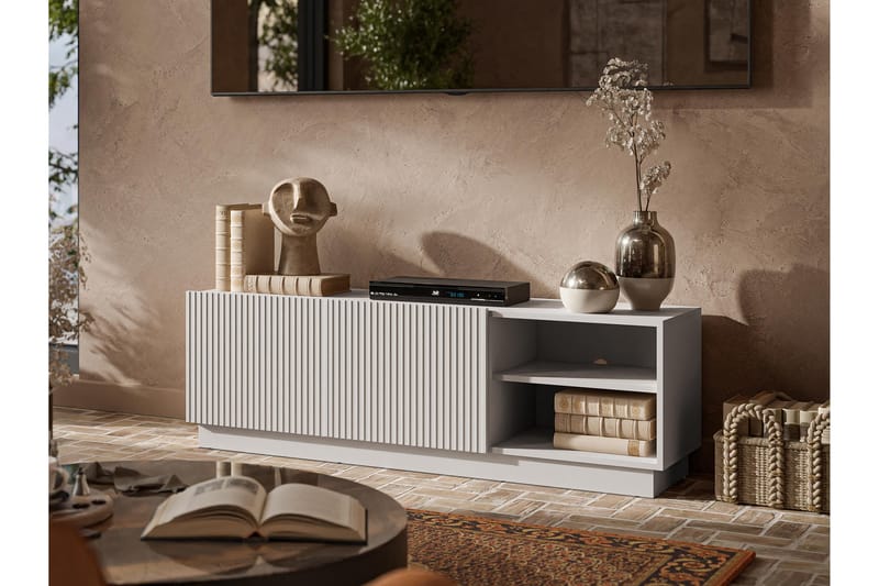 Torvalen Tv-bänk 150 cm - Beige - Møbler - TV- & Mediamøbler - TV benk & mediabenk