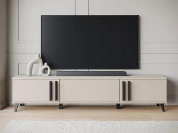 Torvos TV-benk 180 cm - Beige - Møbler - TV- & Mediamøbler - TV benk & mediabenk