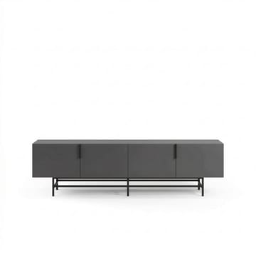 Truvia TV-benk 200x55x35 cm - Antrasitt/Svart - Møbler - TV- & Mediamøbler - TV benk & mediabenk