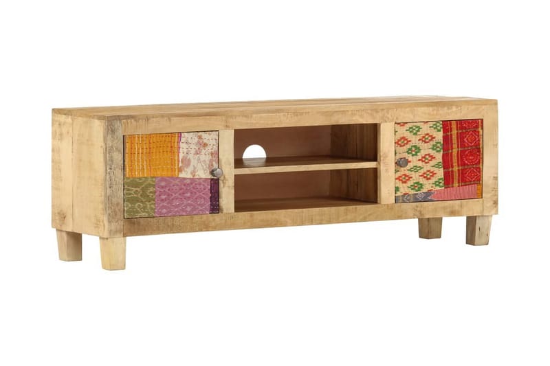 TV-benk 120x30x40 cm heltre mango - TV benk & mediabenk