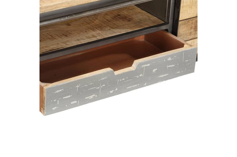 TV-benk 120x30x40 cm heltre mango - TV benk & mediabenk