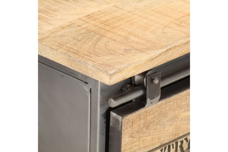 TV-benk 120x30x40 cm heltre mango - TV benk & mediabenk
